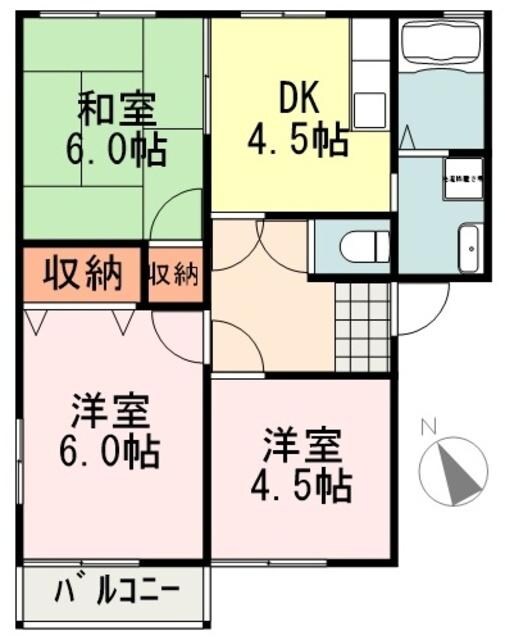 ベイフィオーレの物件間取画像