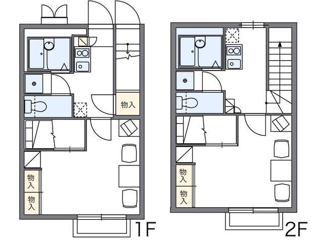 レオパレスリリオンの物件間取画像