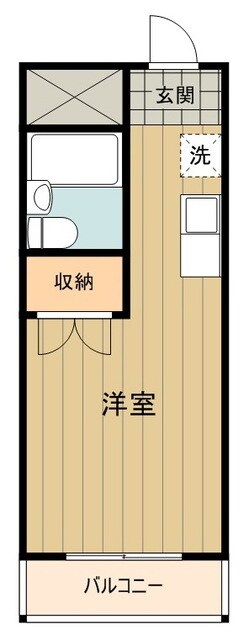 カリフォルニアリバーの物件間取画像