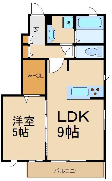 セジュールコトDの物件間取画像