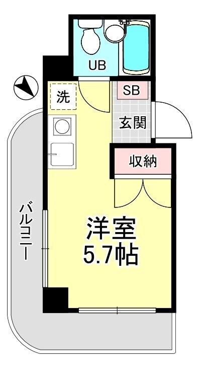 第26クリスタルマンションの物件間取画像