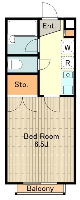 プレミール国立の物件間取画像