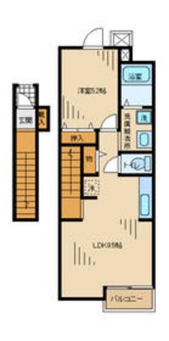 ル・モンヴェールの物件間取画像