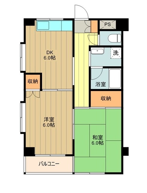 ガーデンハイツ昭島の物件間取画像