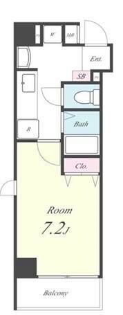 マンション星美の物件間取画像