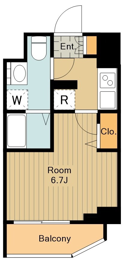 ルフレイムーブル立川の物件間取画像