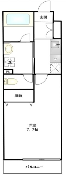センタービレッジ常盤平の物件間取画像