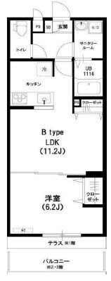 リブリ・HANA2012の物件間取画像