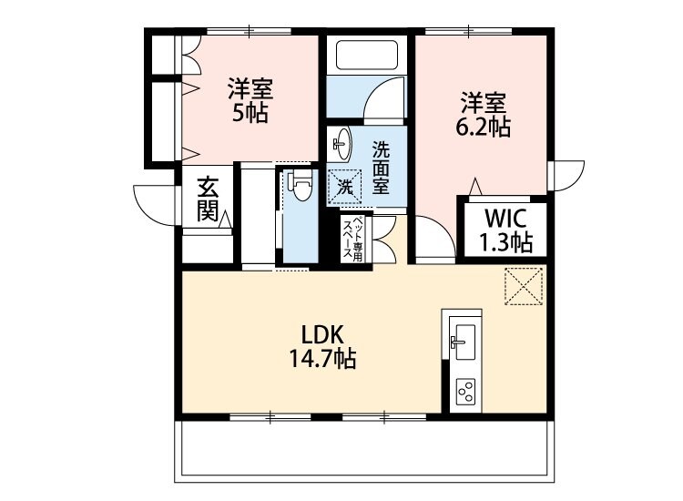 Lichtglanz本郷町の物件間取画像