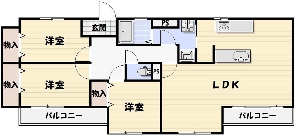 アドバンス東習志野の物件間取画像