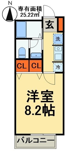 リバーシティ検見川の物件間取画像