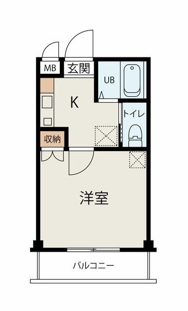 グランメゾン習志野の物件間取画像