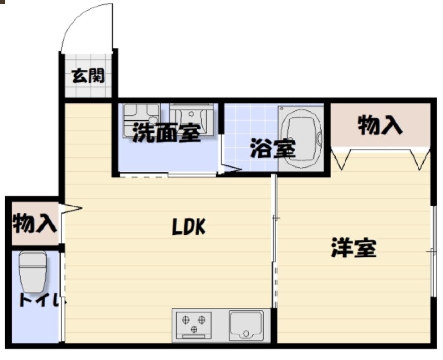Like蘇我の物件間取画像