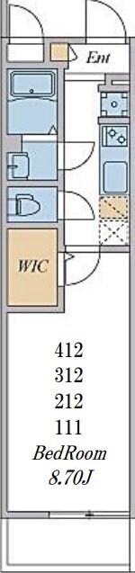 スカイグランデ新千葉の物件間取画像