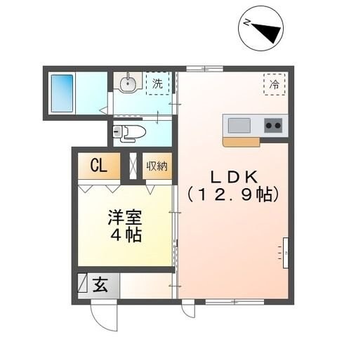 リノナルの物件間取画像