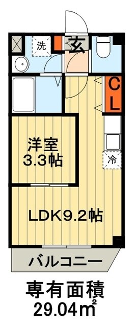 パシフィカの物件間取画像