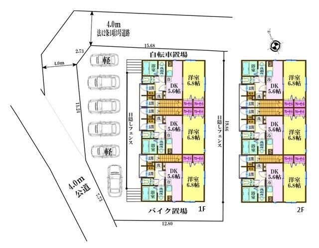ナリトモ仁戸名Dの物件間取画像