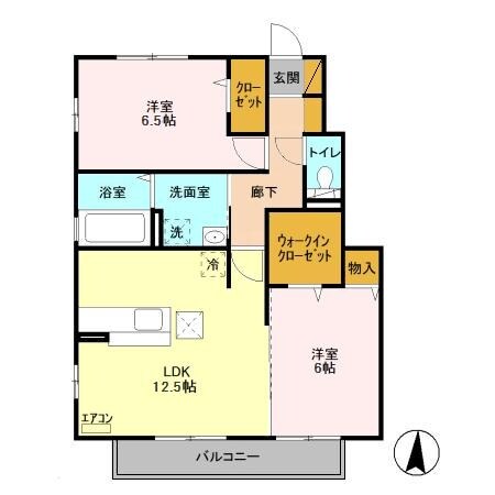 セジュールフローラ の物件間取画像