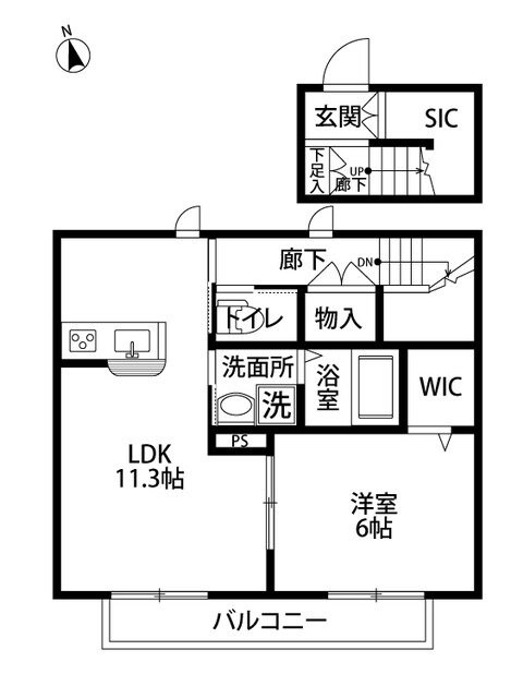 ノブコートの物件間取画像
