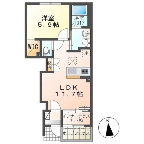 Raps(ラプス)の物件間取画像