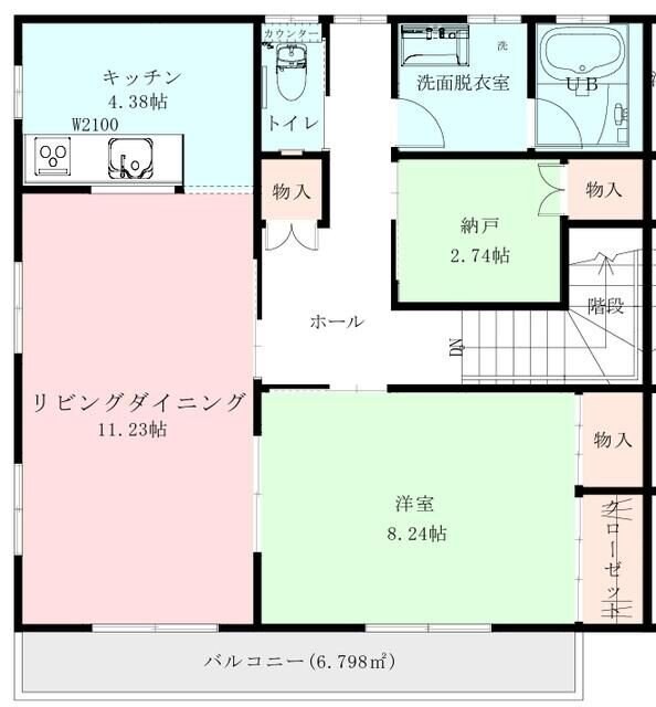 スイートハイツ2の物件間取画像