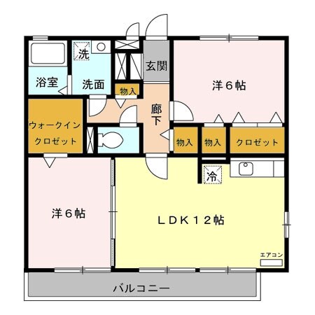 セジュール山の根 の物件間取画像
