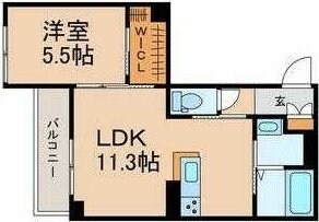 シャーメゾン幕張本郷の物件間取画像