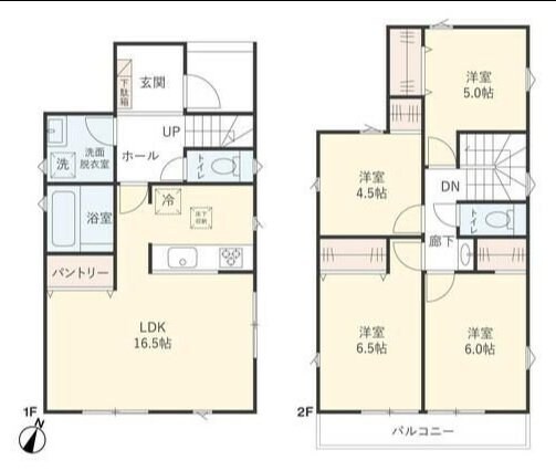 Sumai-to千葉市若葉区大宮台01の物件間取画像