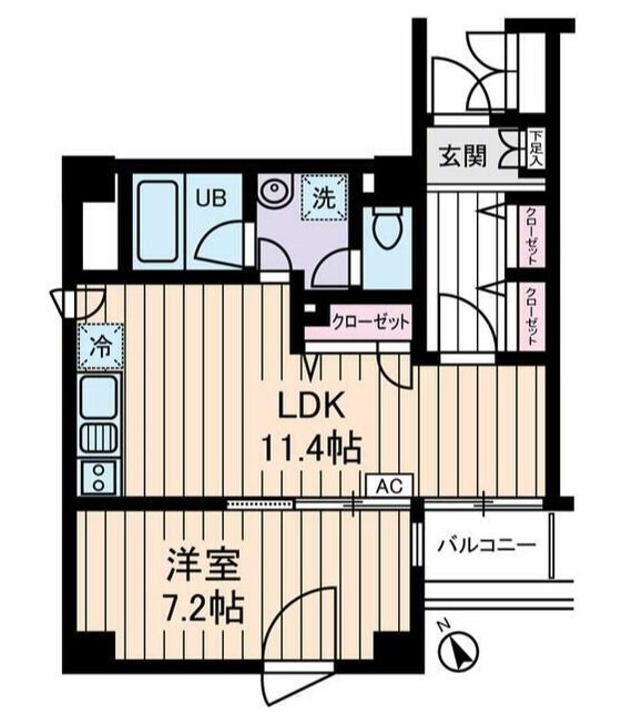 プリマヴェーラ問屋町 の物件間取画像