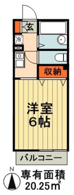 メゾンサンガ の物件間取画像