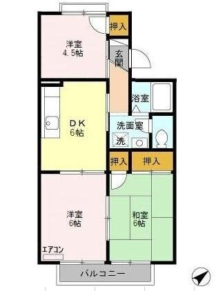 ファーストヴューラ六番館の物件内観写真