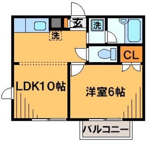 メリーベル蘇我の物件間取画像