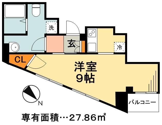 ポプリタウン小岩の物件間取画像