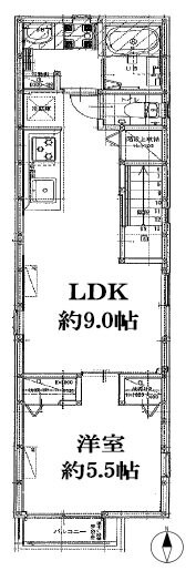 無添加ハウス高砂の物件間取画像