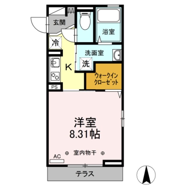 コンフォール高砂の物件間取画像