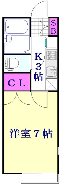 チェリー八潮の物件間取画像
