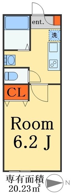 プランドールくぬぎ山の物件間取画像