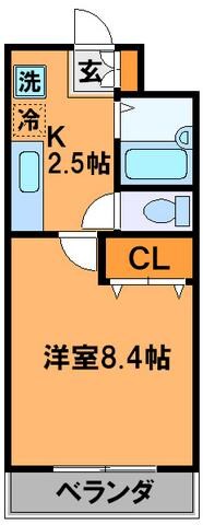グラースの物件間取画像