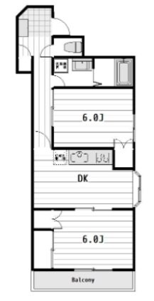 松戸三角ビル の物件間取画像