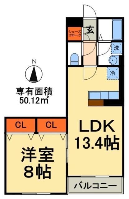 ウィステリアの物件間取画像