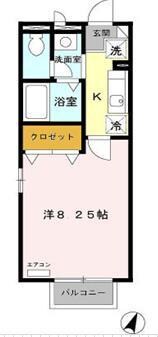 グランモア Iの物件間取画像