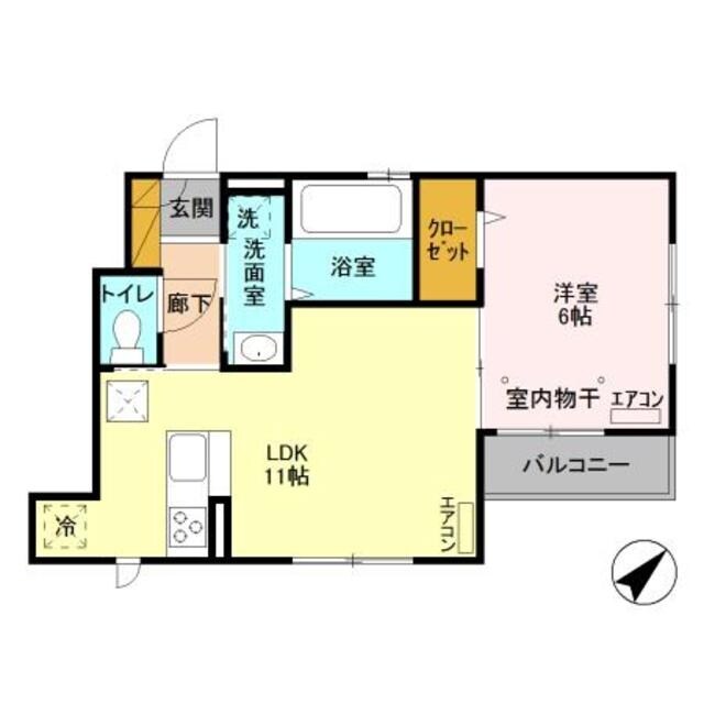 ロッコの物件間取画像