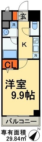 Fコスモ新検見川 の物件間取画像
