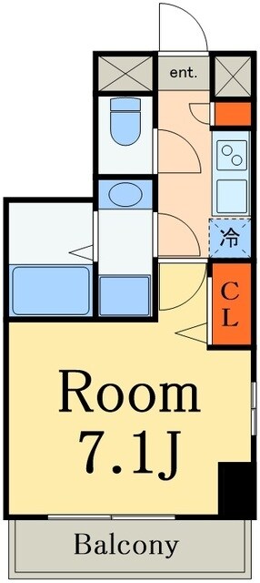サムティレジデンス市川の物件間取画像