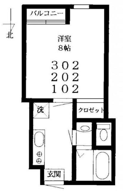 アラウィーゴの物件間取画像