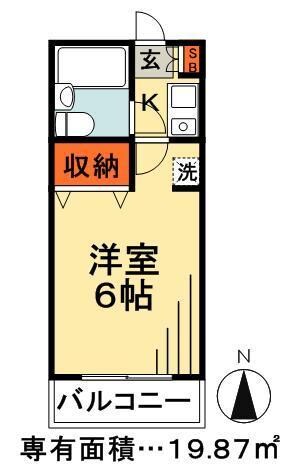 ジュネパレス市川第5の物件間取画像