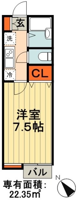 ハイテック新千葉の物件間取画像
