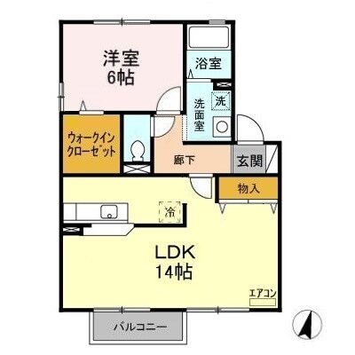 イーストサンハイム の物件間取画像