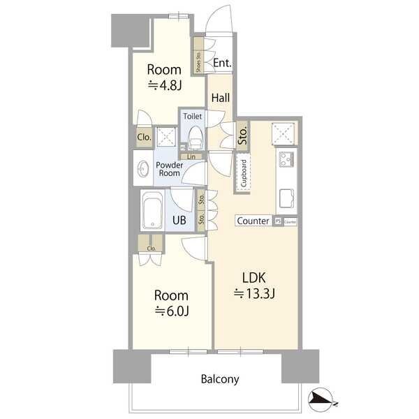 パークホームズ千葉の物件間取画像