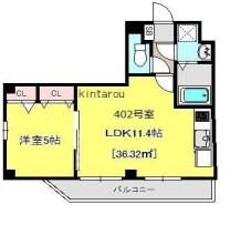 MaximasI 402の物件間取画像